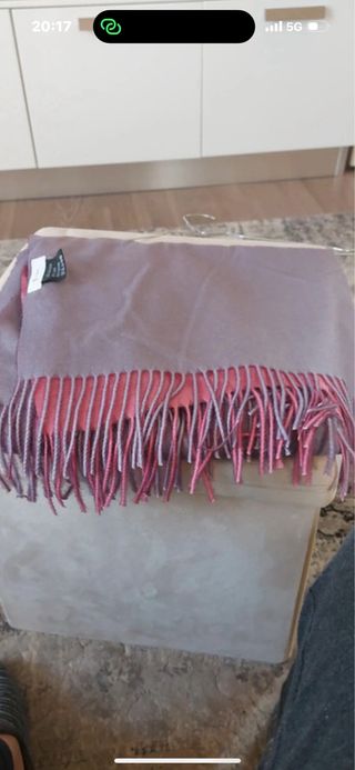 Sciarpa lana cachemire viscosa calda morbidissima