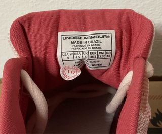 Scarpe Under Armour Donna Rosa/Rosso Tg 36.5