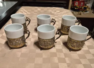 Set 6 tazzine Vintage 1950 Richard Ginori e Arg800