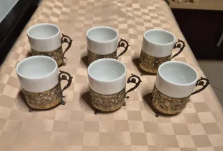 Set 6 tazzine Vintage 1950 Richard Ginori e Arg800