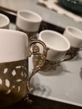 Set 6 tazzine Vintage 1950 Richard Ginori e Arg800