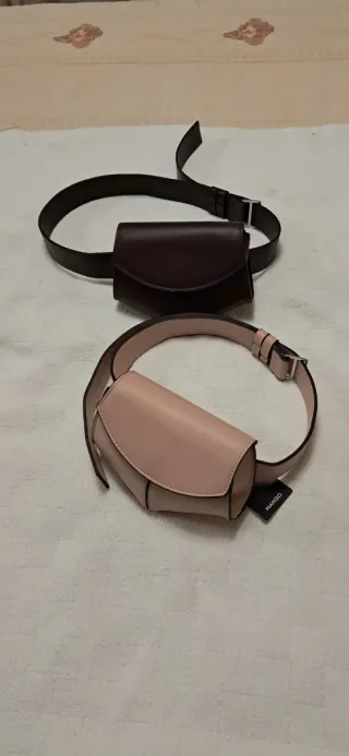 2 Cinturón riñonera Mango Mujer talla S 5€ los 2