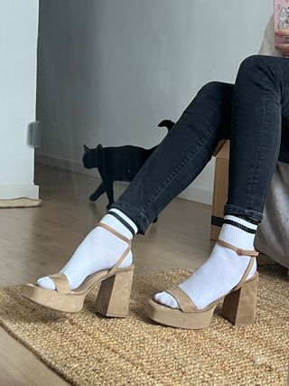 Sandalias plataforma tacón chunky verano