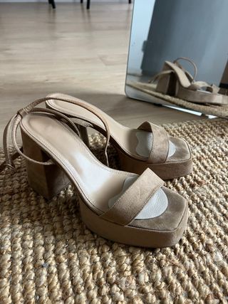Sandalias plataforma tacón chunky verano
