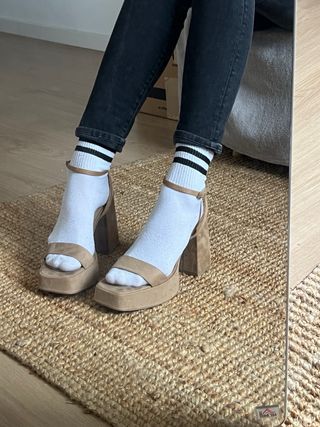 Sandalias plataforma tacón chunky verano