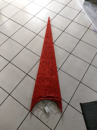 Albero di Natale Rosso Luminoso