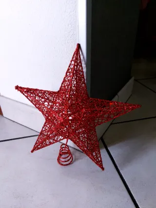 Albero di Natale Rosso Luminoso