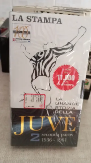 VHS La Grande Storia della Juve (5 pezzi)
