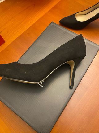 Zapatos de tacón negros