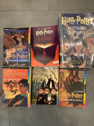 libros en francés de Harry Potter