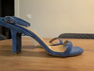 Sandalias tacón MARYPAZ azul talla 40