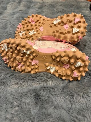 Zapatillas rosas con cristales