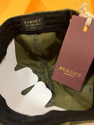 Gorra Purdey verde oliva