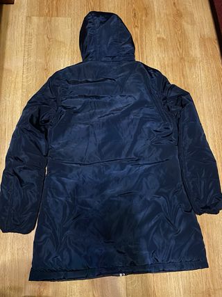 Chaqueta K-Way reversible plumas chubasquero