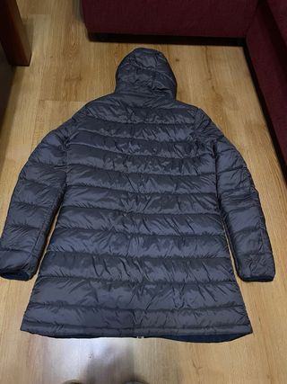 Chaqueta K-Way reversible plumas chubasquero