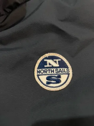 Giubbino North Sails nero, invernale.