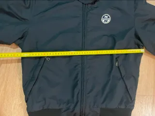 Giubbino North Sails nero, invernale.