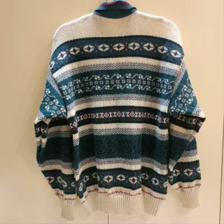 Maglione Sergio Tacchini vintage lana L + pochette