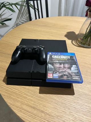 PS4 500GB + Mando + Call of Duty WWII