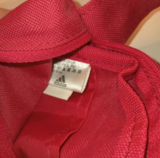 Bolsito Adidas Original Fucsia y Turquesa