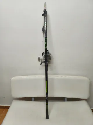 Caña de pescar Vega 4.5m Carbono Trenzado