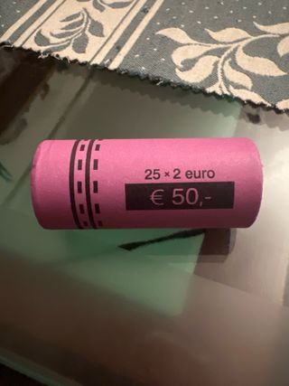 Rollo Moneda Croacia 2025 Rey Tomislav