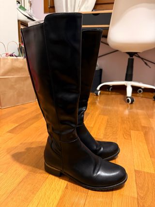 Stivali alti donna neri