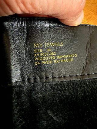 Stivali alti donna neri