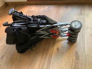 Carro Gemelar Maclaren tipo paraguas