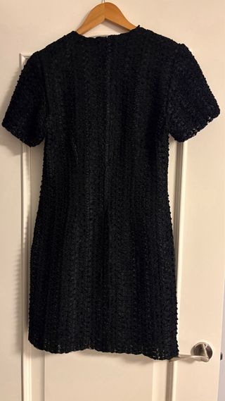 Vestido negro corto