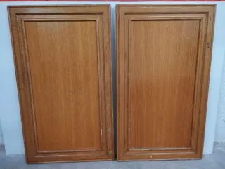 Puertas de madera maciza para cocina