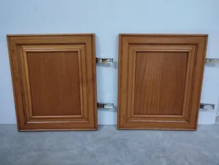 Puertas de madera maciza para cocina