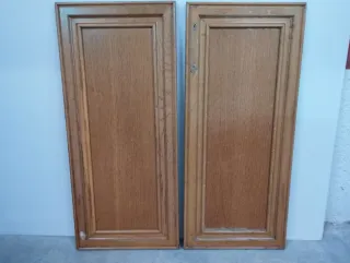 Puertas de madera maciza para cocina