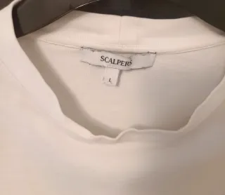 Camiseta Scalpers Blanca Talla L