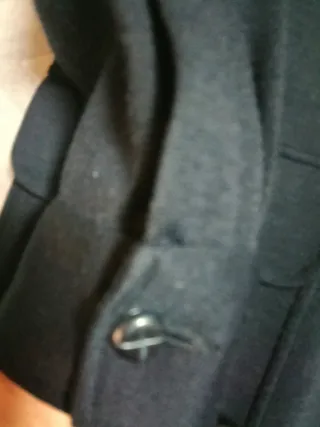 Chaqueta de lana gris hombre