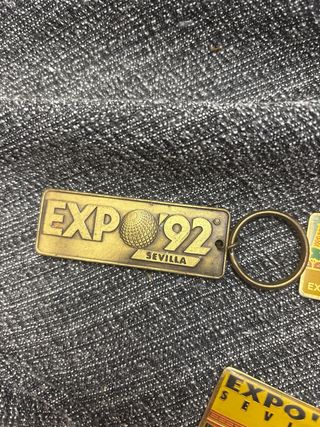Lote 3 Llaveros Vintage Expo '92 Sevilla