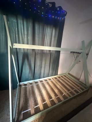 Cama infantil tipo tipi