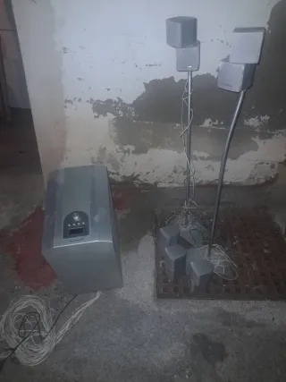 Altavoces y Subwoofer Plata