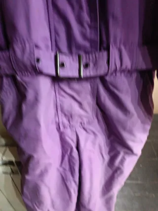 Tuta da sci donna viola