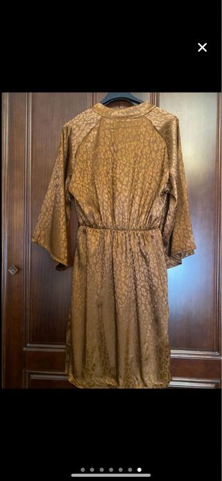 Vestito donna marrone cioccolato