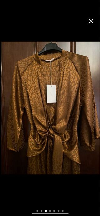 Vestito donna marrone cioccolato