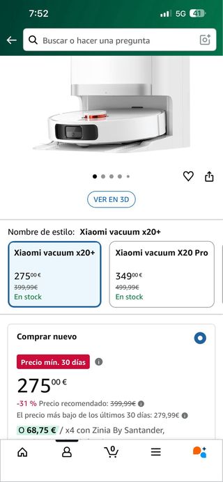 Robot Aspirador Xiaomi X20+