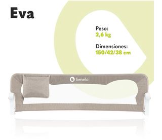 Barrera Cama Lionelo Eva 150x42