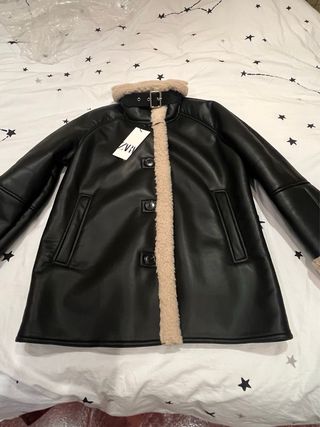 Cazadora doble faz Zara XS