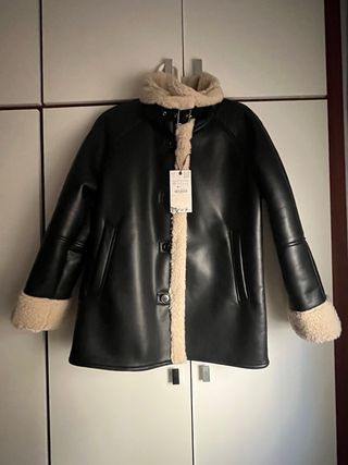 Cazadora doble faz Zara XS