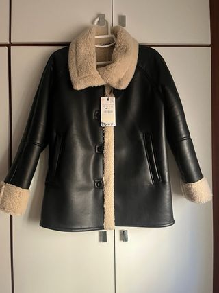 Cazadora doble faz Zara XS