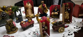Figuras Belén Nacimiento Reyes Magos