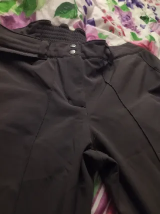 Pantalón de esquí Decathlon mujer gris