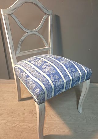 ANTIGUA SILLA DE COSTURA RESTAURADA