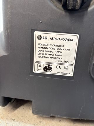 Aspirapolvere LG 1400W